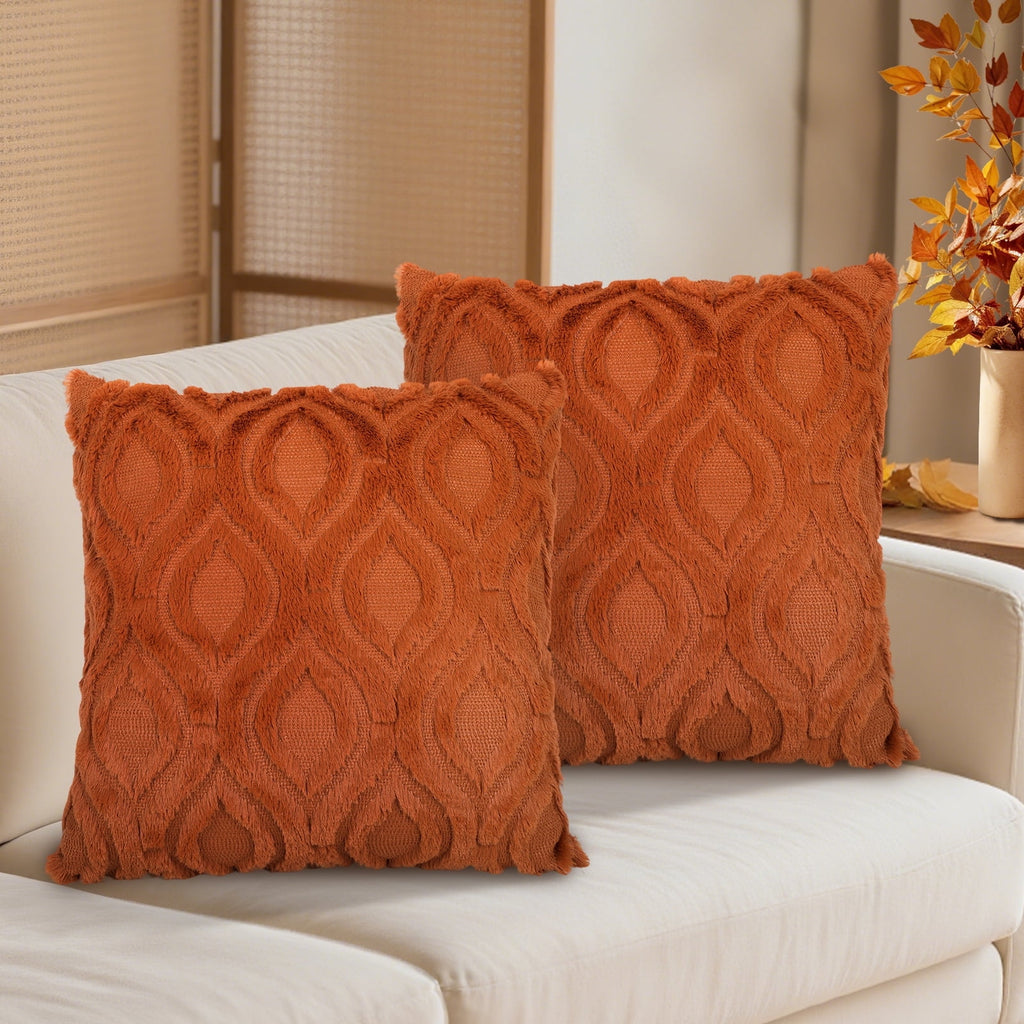 Retrocular Fall Pillow Covers Decorations for Home, 18x18 Set of 2 Autumn Throw Pillow for Chair Sofa Bedroom Living Room Thanksgiving Decorations