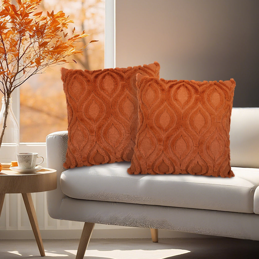 Retrocular Fall Pillow Covers Decorations for Home, 18x18 Set of 2 Autumn Throw Pillow for Chair Sofa Bedroom Living Room Thanksgiving Decorations